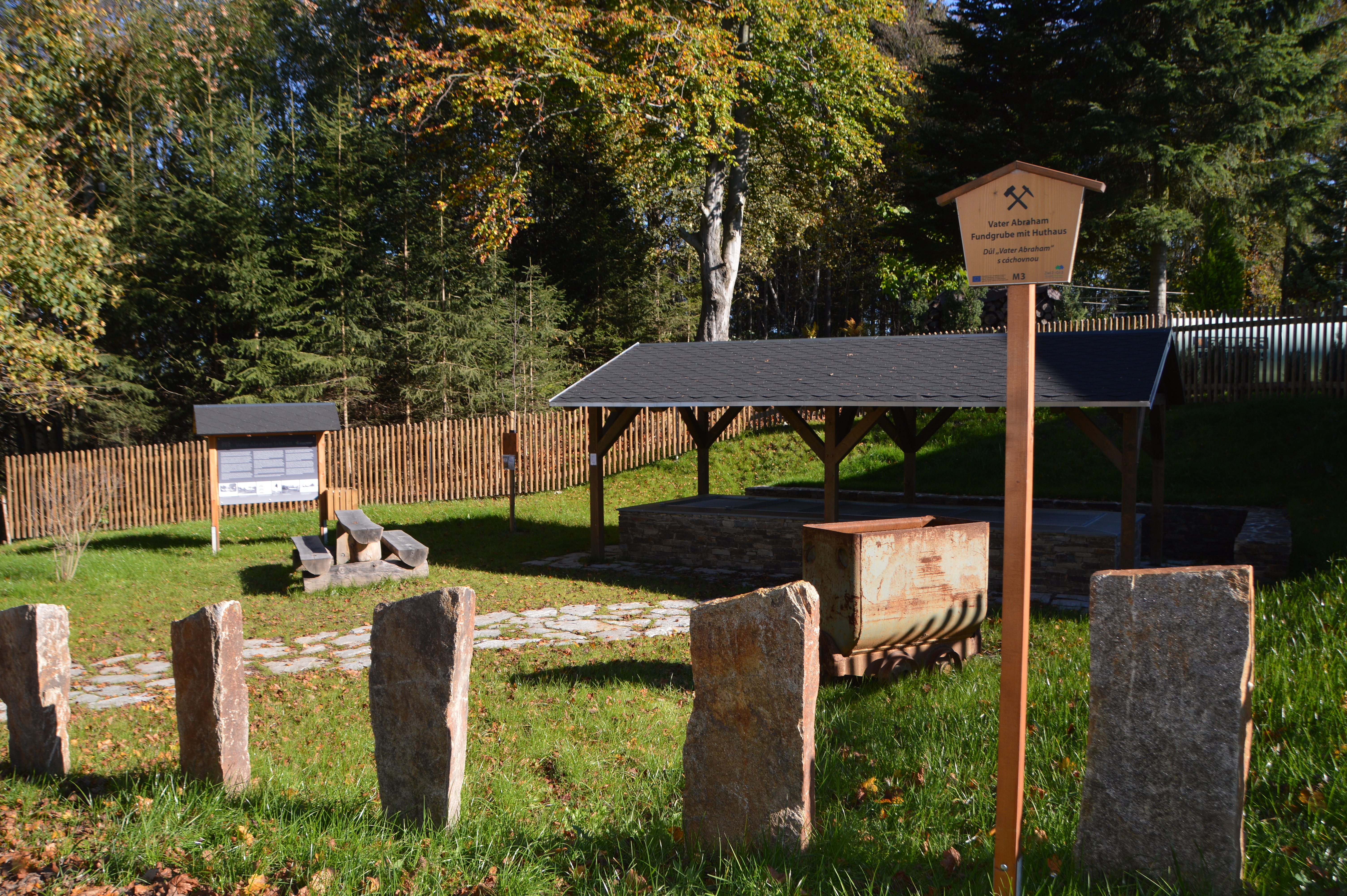 Bergbaulehrpfad am Abrahamschacht