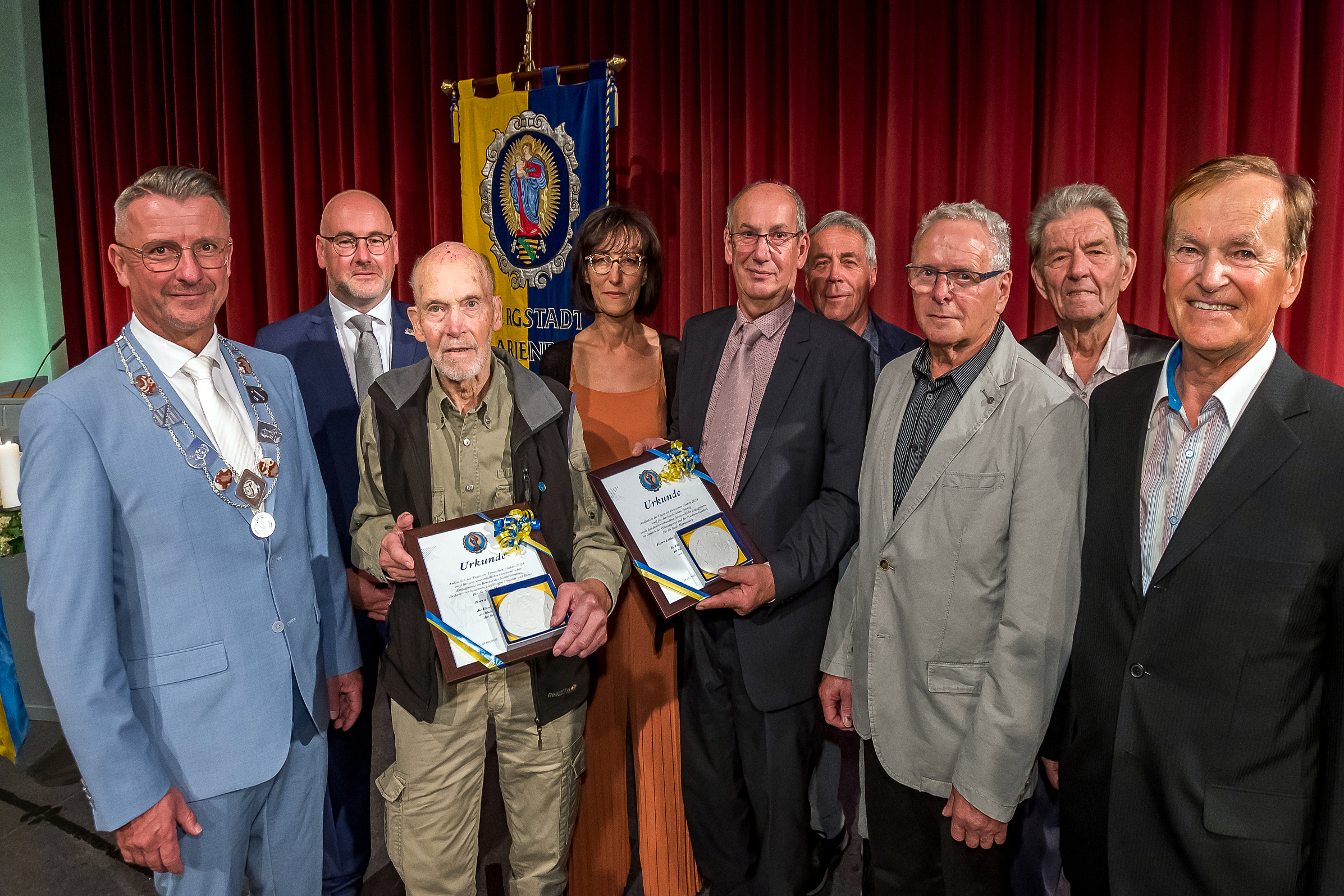 Träger der Ehrenplakette 2023