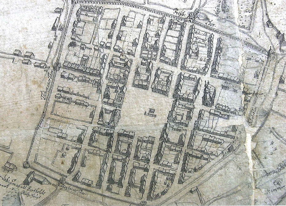 Stadtgrundriss Marienberg