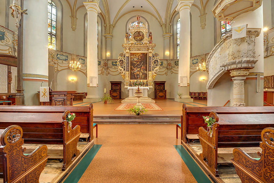 Innenraum St. Marienkirche